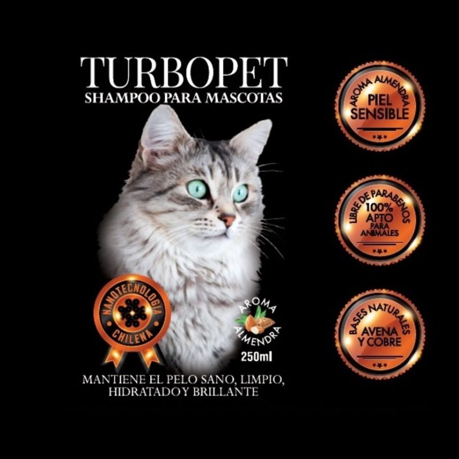 Shampoo turbopet para gato 250 ML, , large image number null